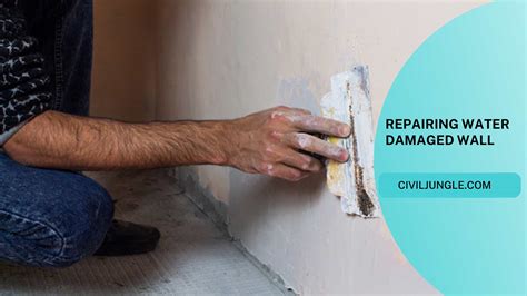 water damaged drywall|Steps to Repairing Water